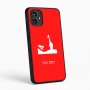 כיסוי בעיצוב אישי עם השם שלך לדגם - Motorola Moto G54 בעיצוב ג'ירפה באפריקה