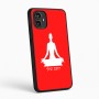 כיסוי בעיצוב אישי עם השם שלך לדגם - Motorola Moto G54 בעיצוב אימון יוגה