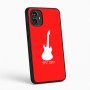 כיסוי בעיצוב אישי עם השם שלך לדגם - Motorola Moto G54 בעיצוב גיטרה