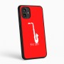 כיסוי בעיצוב אישי עם השם שלך לדגם - Motorola Moto G54 בעיצוב סקסופון