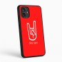 כיסוי בעיצוב אישי עם השם שלך לדגם - Motorola Moto G54 בעיצוב יד סלע