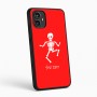 כיסוי בעיצוב אישי עם השם שלך לדגם - Motorola Moto G54 בעיצוב סקלטון