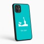 כיסוי בעיצוב אישי עם השם שלך לדגם - Motorola Moto G54 בעיצוב ג'ירפה באפריקה