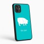 כיסוי בעיצוב אישי עם השם שלך לדגם - Motorola Moto G54 בעיצוב חזיר
