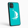 כיסוי בעיצוב אישי עם השם שלך לדגם - Motorola Moto G54 בעיצוב סירה