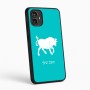 כיסוי בעיצוב אישי עם השם שלך לדגם - Motorola Moto G54 בעיצוב מזלות - שור
