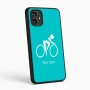 כיסוי בעיצוב אישי עם השם שלך לדגם - Motorola Moto G54 בעיצוב אופניים אולימפיים