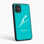 כיסוי בעיצוב אישי עם השם שלך לדגם - Motorola Moto G54 בעיצוב קפיצת סקי אולימפית