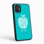 כיסוי בעיצוב אישי עם השם שלך לדגם - Motorola Moto G54 בעיצוב הדפס תפוח