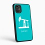 כיסוי בעיצוב אישי עם השם שלך לדגם - Motorola Moto G54 בעיצוב באר נפט