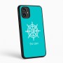 כיסוי בעיצוב אישי עם השם שלך לדגם - Motorola Moto G54 בעיצוב הגה - קפטן - ים