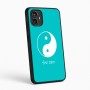 כיסוי בעיצוב אישי עם השם שלך לדגם - Motorola Moto G54 בעיצוב סמל יינג יאנג
