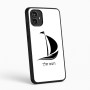 כיסוי בעיצוב אישי עם השם שלך לדגם - Motorola Moto G54 בעיצוב סירה