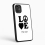 כיסוי בעיצוב אישי עם השם שלך לדגם - Motorola Moto G54 בעיצוב אהבה