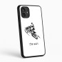 כיסוי בעיצוב אישי עם השם שלך לדגם - Motorola Moto G54 בעיצוב אופנוע שלג