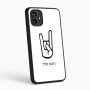כיסוי בעיצוב אישי עם השם שלך לדגם - Motorola Moto G54 בעיצוב יד סלע