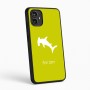 כיסוי בעיצוב אישי עם השם שלך לדגם - Motorola Moto G54 בעיצוב כריש ראש פטיש