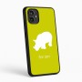 כיסוי בעיצוב אישי עם השם שלך לדגם - Motorola Moto G54 בעיצוב קרנף