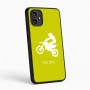 כיסוי בעיצוב אישי עם השם שלך לדגם - Motorola Moto G54 בעיצוב מוטוקרוס