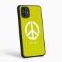 כיסוי בעיצוב אישי עם השם שלך לדגם - Motorola Moto G54 בעיצוב סמל השלום