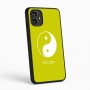 כיסוי בעיצוב אישי עם השם שלך לדגם - Motorola Moto G54 בעיצוב סמל יינג יאנג