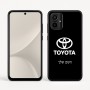 כיסוי בעיצוב אישי עם השם שלך לדגם - Motorola Moto G54 בעיצוב טויוטה