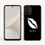 כיסוי בעיצוב אישי עם השם שלך לדגם - Motorola Moto G54 בעיצוב שפתיים - נשיקה