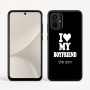 כיסוי בעיצוב אישי עם השם שלך לדגם - Motorola Moto G54 בעיצוב אוהבת את החבר שלי