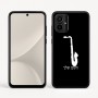 כיסוי בעיצוב אישי עם השם שלך לדגם - Motorola Moto G54 בעיצוב סקסופון