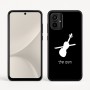 כיסוי בעיצוב אישי עם השם שלך לדגם - Motorola Moto G54 בעיצוב כינור