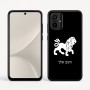 כיסוי בעיצוב אישי עם השם שלך לדגם - Motorola Moto G54 בעיצוב מזלות - אריה