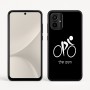 כיסוי בעיצוב אישי עם השם שלך לדגם - Motorola Moto G54 בעיצוב אופניים אולימפיים