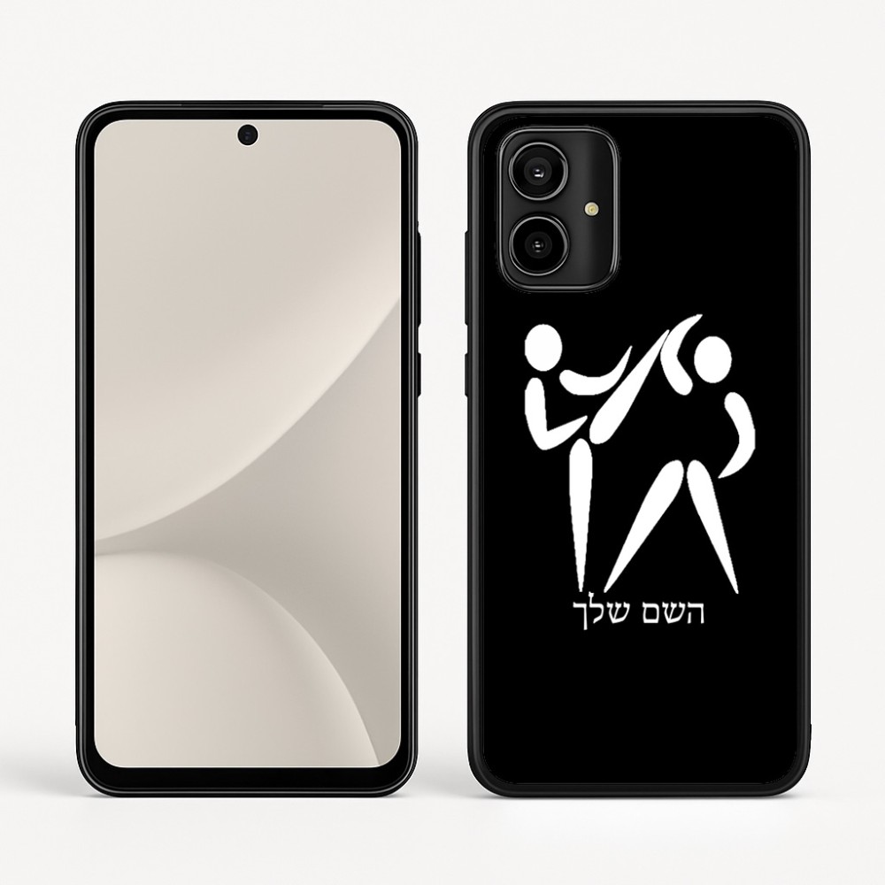 כיסוי בעיצוב אישי עם השם שלך לדגם - Motorola Moto G54 בעיצוב לוחמים אולימפיים