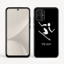 כיסוי בעיצוב אישי עם השם שלך לדגם - Motorola Moto G54 בעיצוב סקי אולימפי