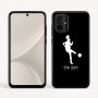 כיסוי בעיצוב אישי עם השם שלך לדגם - Motorola Moto G54 בעיצוב שחקנית כדורגל - אישה