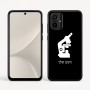 כיסוי בעיצוב אישי עם השם שלך לדגם - Motorola Moto G54 בעיצוב מיקרוסקופ
