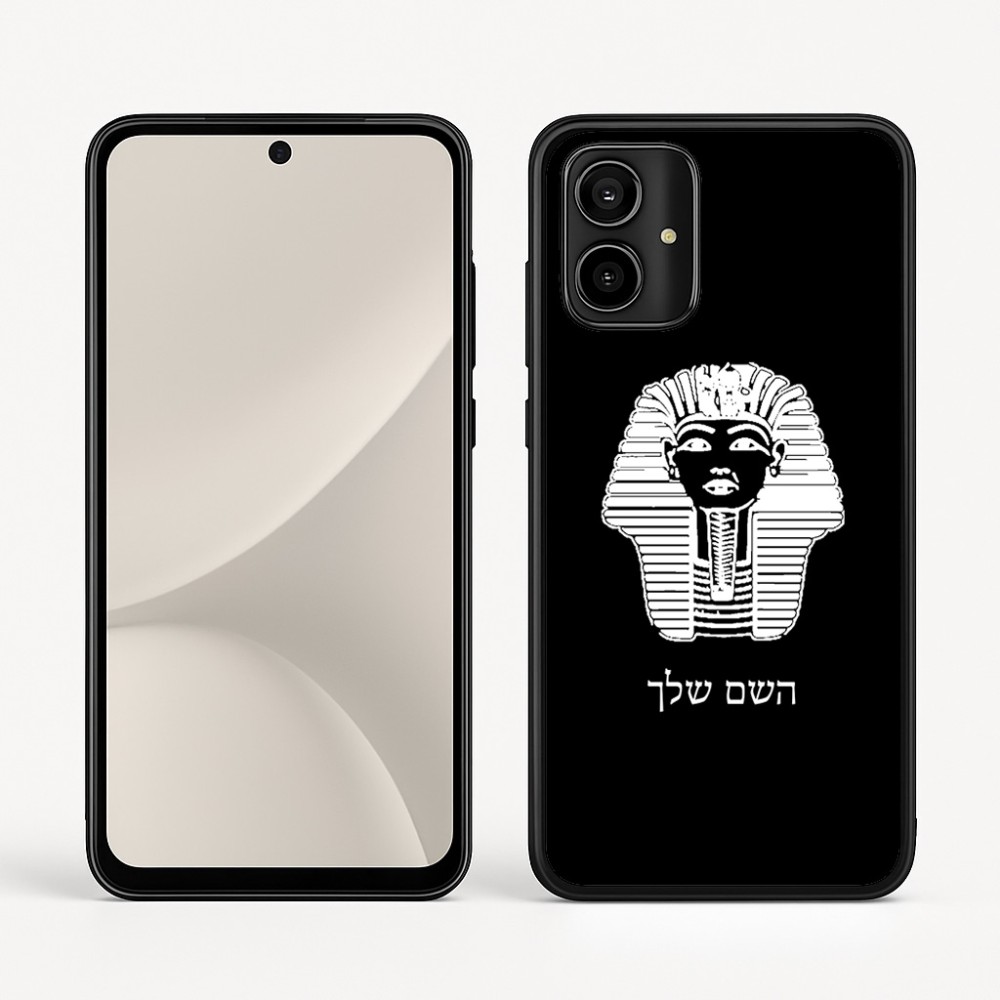 כיסוי בעיצוב אישי עם השם שלך לדגם - Motorola Moto G54 בעיצוב פרעה - תות ענח' אמון מצרי