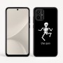 כיסוי בעיצוב אישי עם השם שלך לדגם - Motorola Moto G54 בעיצוב סקלטון