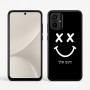 כיסוי בעיצוב אישי עם השם שלך לדגם - Motorola Moto G54 בעיצוב סמיילי