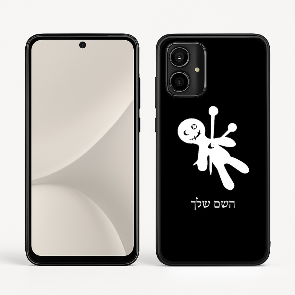 כיסוי בעיצוב אישי עם השם שלך לדגם - Motorola Moto G54 בעיצוב וודו