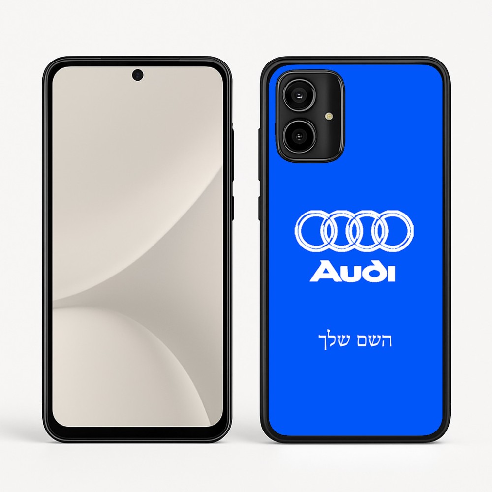 כיסוי בעיצוב אישי עם השם שלך לדגם - Motorola Moto G54 בעיצוב אאודי