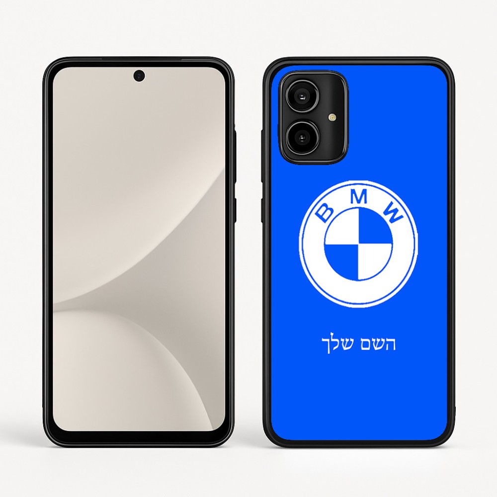 כיסוי בעיצוב אישי עם השם שלך לדגם - Motorola Moto G54 בעיצוב ב.מ.וו