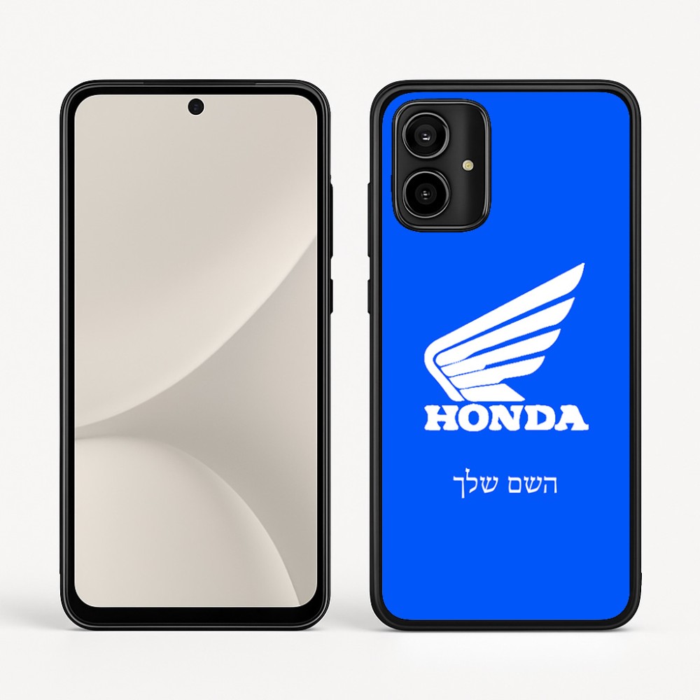 כיסוי בעיצוב אישי עם השם שלך לדגם - Motorola Moto G54 בעיצוב הונדה
