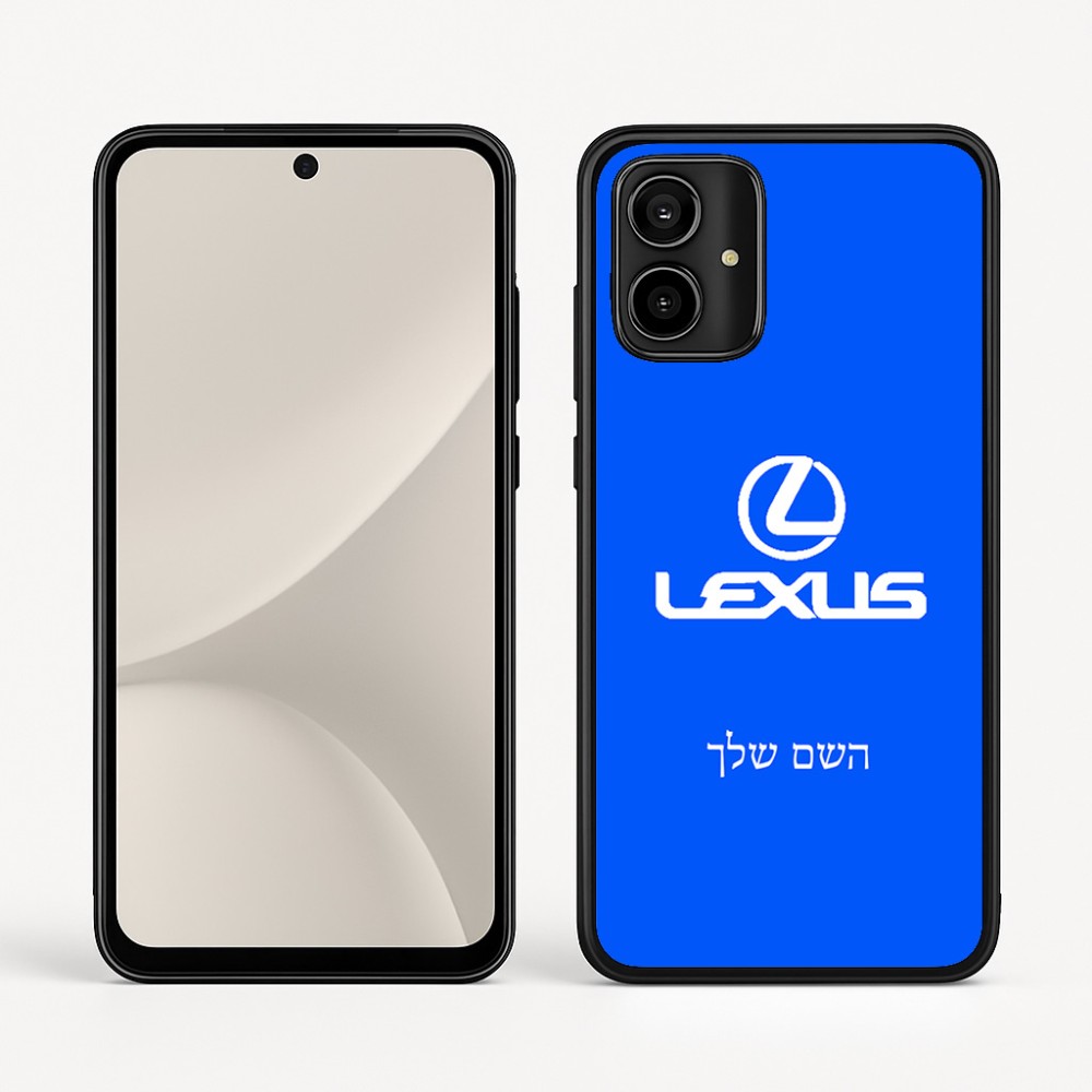 כיסוי בעיצוב אישי עם השם שלך לדגם - Motorola Moto G54 בעיצוב לקסוס