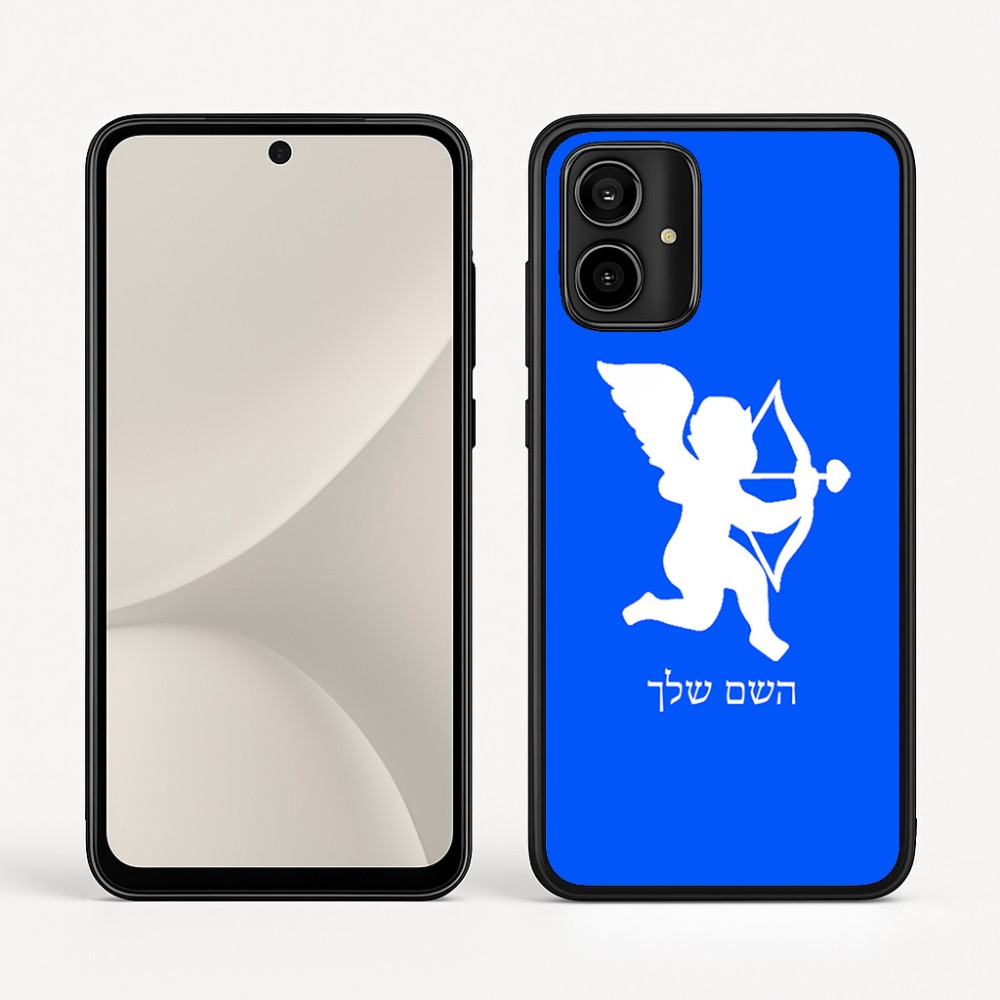 כיסוי בעיצוב אישי עם השם שלך לדגם - Motorola Moto G54 בעיצוב קופידון