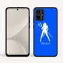 כיסוי בעיצוב אישי עם השם שלך לדגם - Motorola Moto G54 בעיצוב אישה שטן