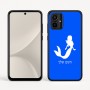 כיסוי בעיצוב אישי עם השם שלך לדגם - Motorola Moto G54 בעיצוב בתולת ים - אישה