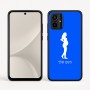 כיסוי בעיצוב אישי עם השם שלך לדגם - Motorola Moto G54 בעיצוב אישה בהריון