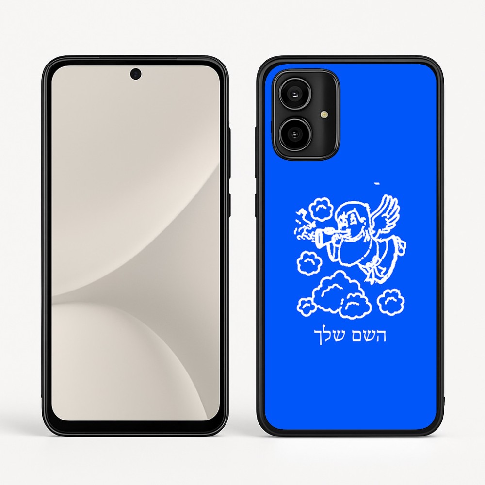 כיסוי בעיצוב אישי עם השם שלך לדגם - Motorola Moto G54 בעיצוב מחזמר אנג'ל 2