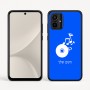 כיסוי בעיצוב אישי עם השם שלך לדגם - Motorola Moto G54 בעיצוב תקליטור - אזור מוזיקה
